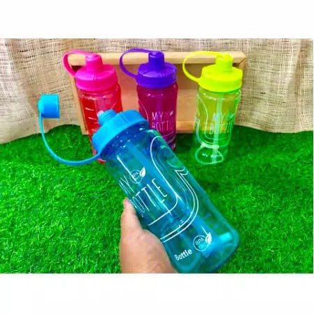 Botol Minum Platik Ukuran Jumbo My Bottle 2 liter Terbaru