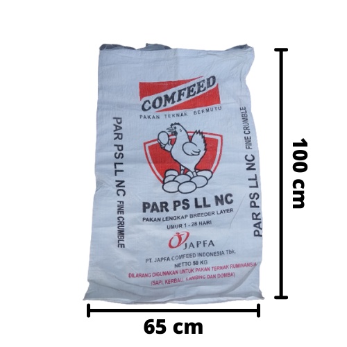 Karung Pakan Ayam Comfeed Reusable (bekas)