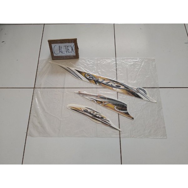 Striping Yamaha Mio Sporty 2010 2011 Putih