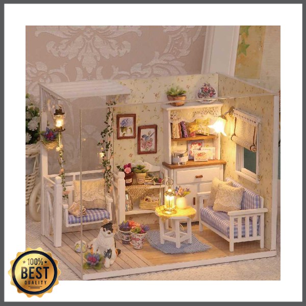 TG-MA088 Cute Room Miniatur Rumah Boneka 3D DIY 1:24 - 3013