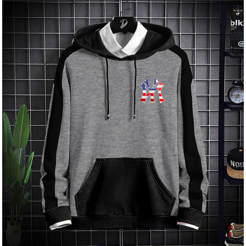 Hoodie YORK N Kombinasi / Hoodie Terbaru / Hoodie Pria | A5GARD88