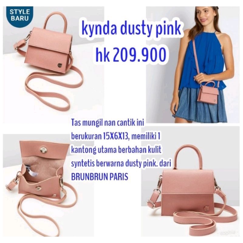 tas mini kynda brunbrun