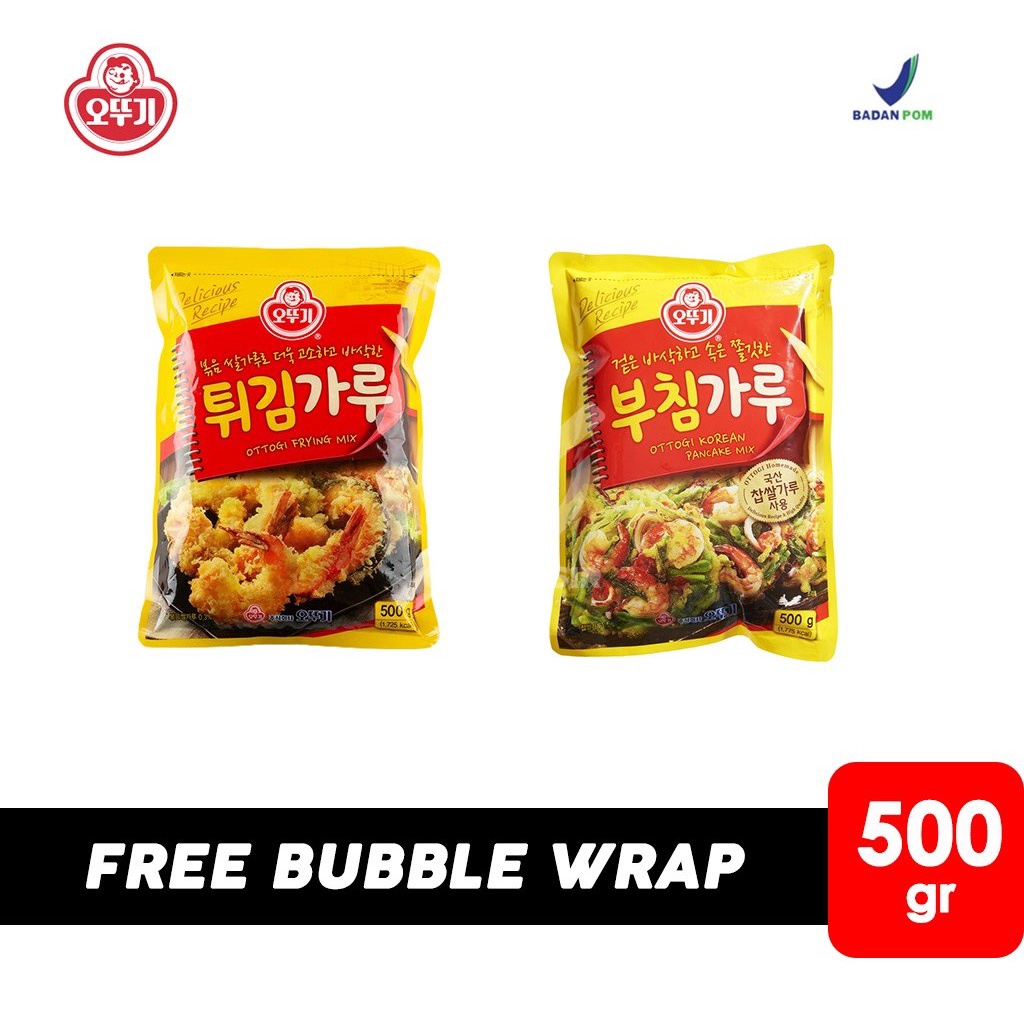 

Ottogi Tepung Bumbu Twigim / Pajeon Korea (500gr)