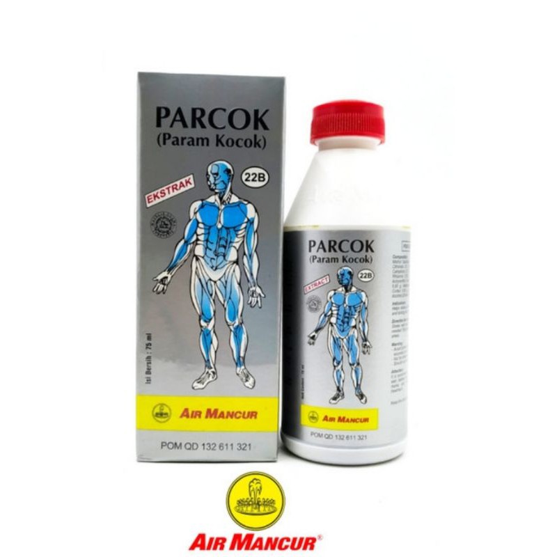 Parcok 75ml / Param Kocok Air Mancur - Minyak Pijat