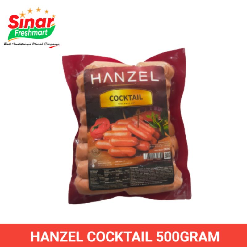 

[SINAR.FRESHMART] HANZEL BEEF COCKTAIL / SOSIS SAPI 500GRAM