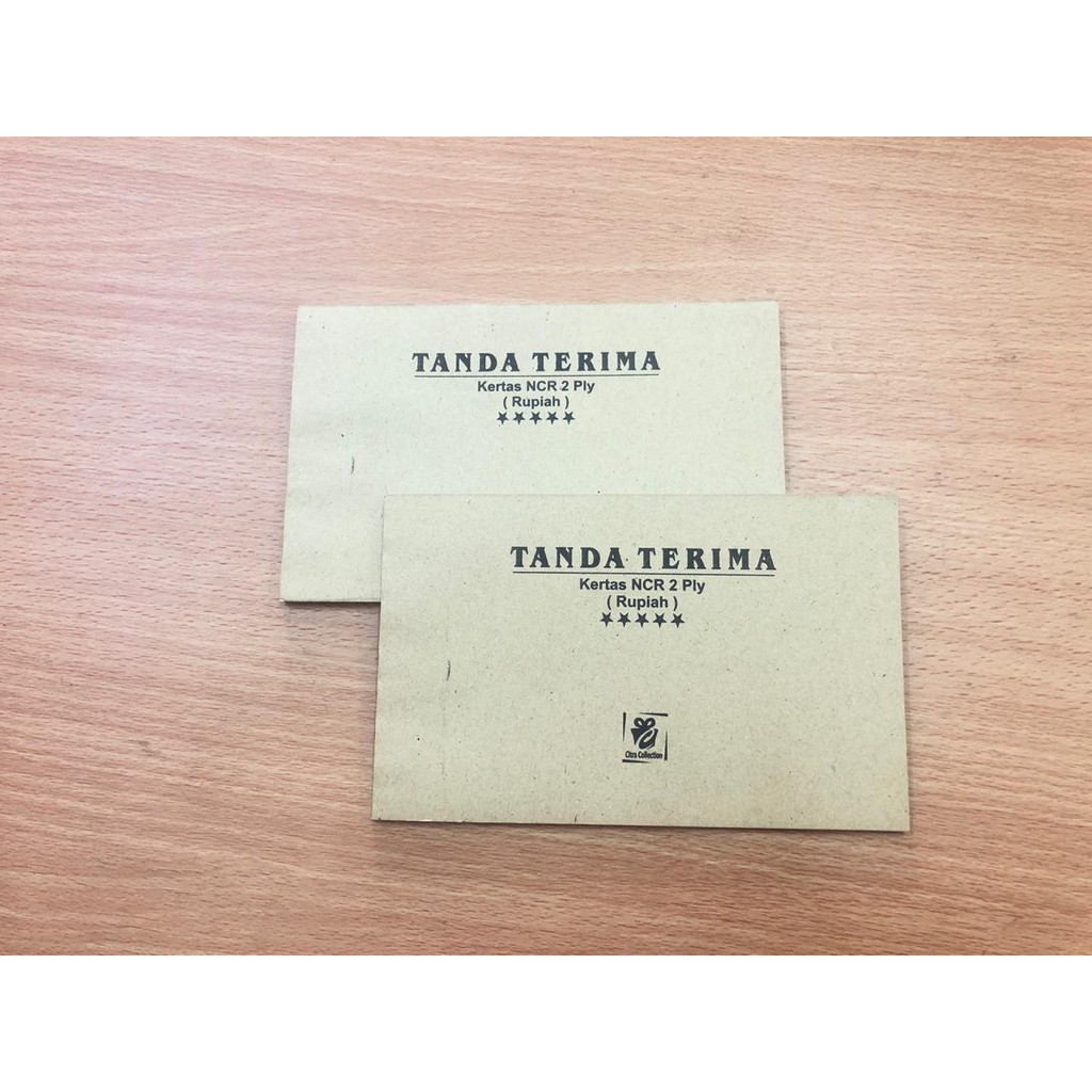 

CITRA TANDA TERIMA NCR 2PLY