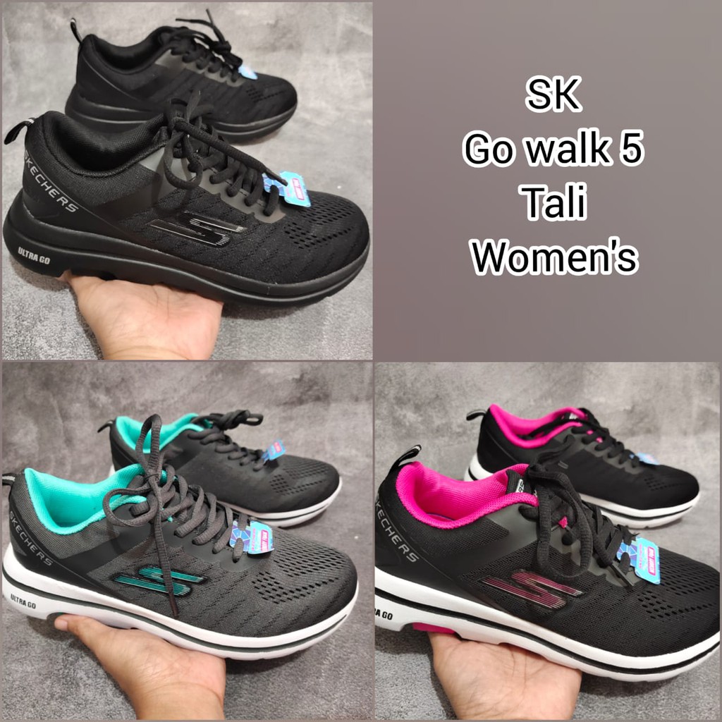 Sepatu Skechers Women's Go Walk 5 Tali