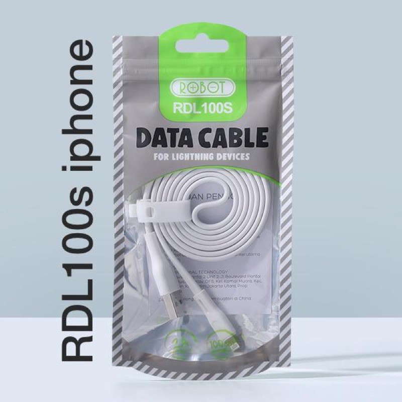 PROMO kabel data robot iphone rdl-100s original produk