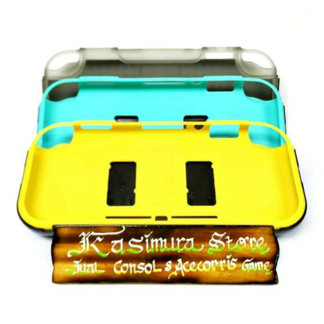 TPU Case 2in1 Holder Stand Handgrip &amp; 2 Game Slot Nintendo Switch Lite