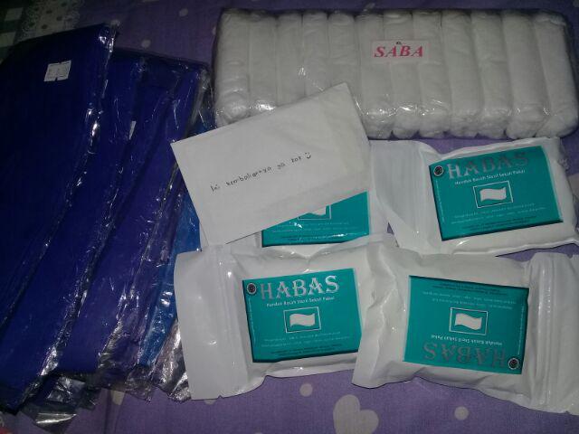 Handuk Basah Sekali Pakai Habas Fresh Steril Anti Bakteri