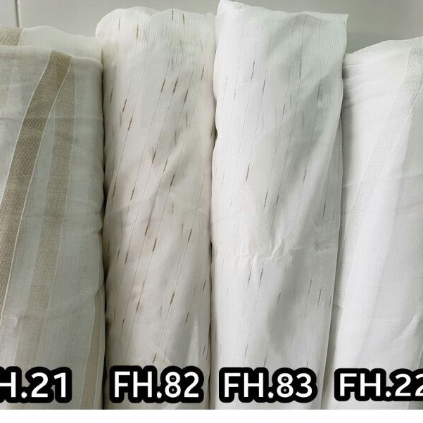 VITRASE GORDEN METERAN/ BAHAN VITRASE IMPORT POLOS BINTIK UNTUK GORDEN #SJ