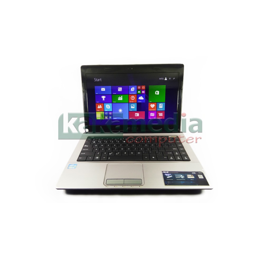 Laptop Asus Core i3 A43E Spek Design Bekas Second Mulus Murah Garansi