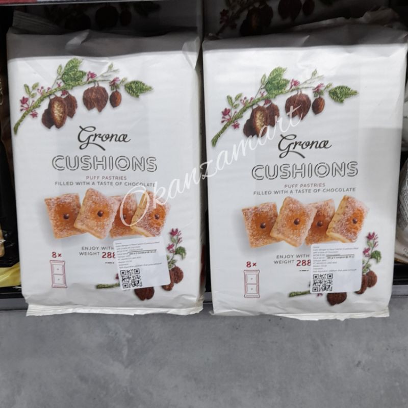 

Grona Cushions Filled With A Taste Chocolate 288gr