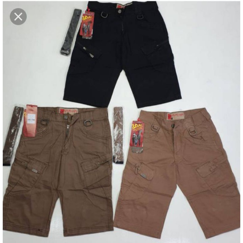 Celana Pria Cargo Pendek Import / Celana PDL Cargo + Sabuk