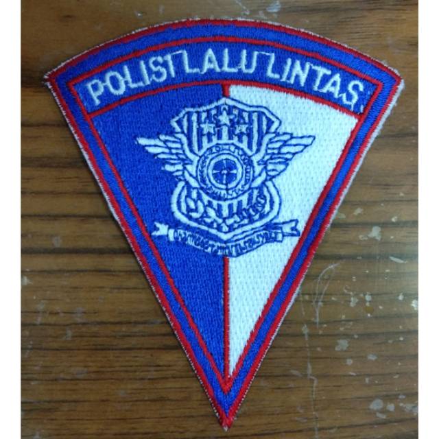 BORDIR KOMPUTER LOGO POLISI LALU LINTAS | Shopee Indonesia