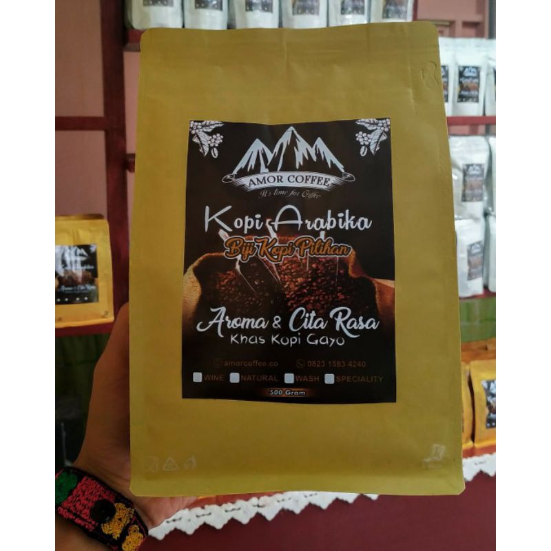 

Biji Kopi Arabika Gayo Single Origin, Full Wash Proses
