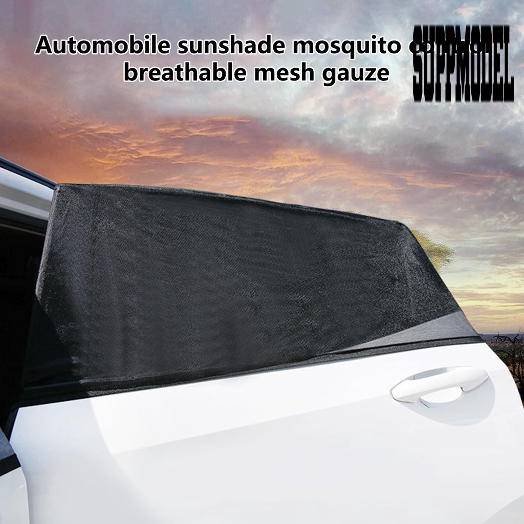 2 Pcs Tirai Sun Shade Kaca Depan Mobil Tahan Panasdingin