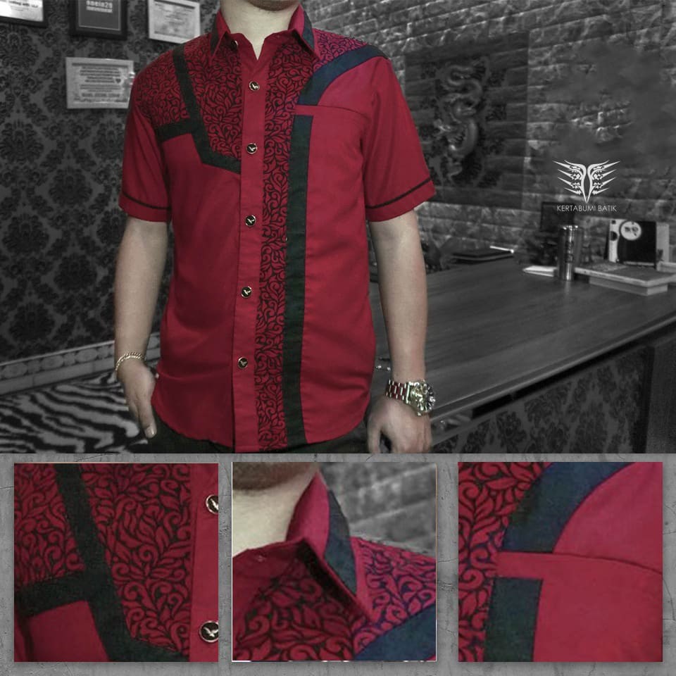 BATIK KERTABUMI JOGJA KODE : RED BRAVE #3