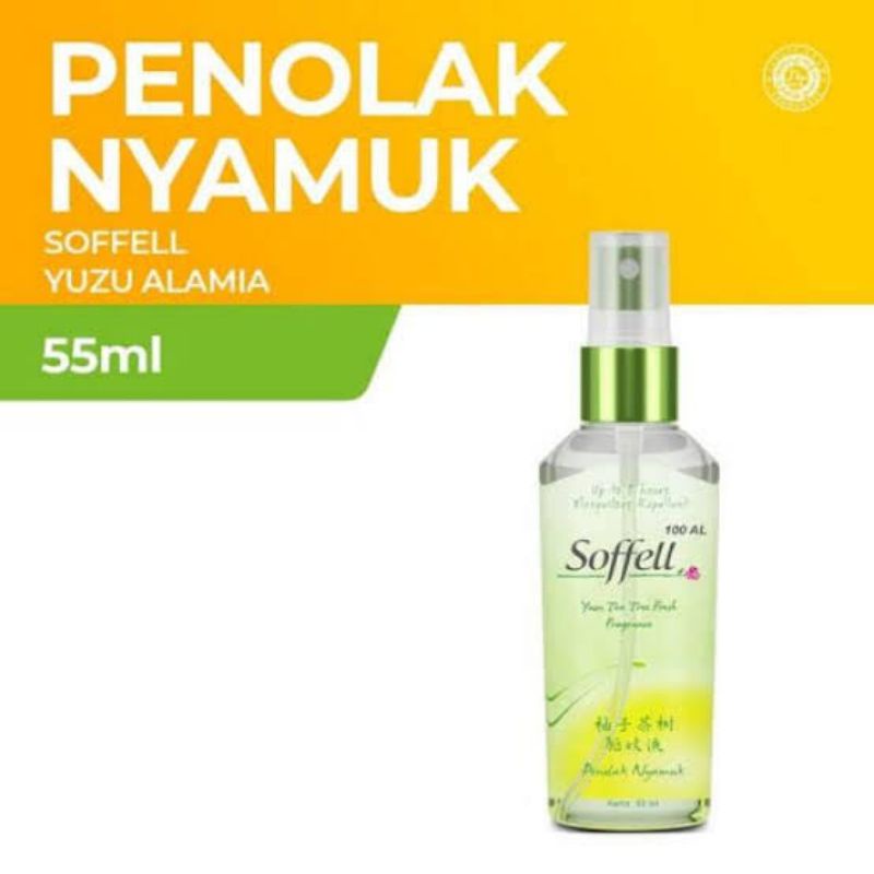 SOFFELL YUZU TEA ALAMIA SPRAY 55ML / soffell / sofel spray