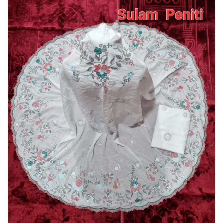 MUKENA PADANG BORDIR KAIN ORIGINAL