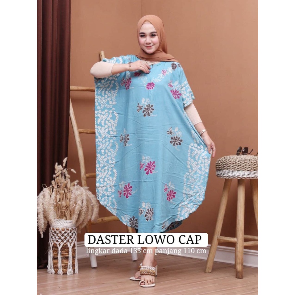 LONGDRESS JUMBO LOWO BATIK CAP /  DRESS KAFTAN / KAFTAN DRESS / DASTER DAILY / LONGDRESS  KAFTAN