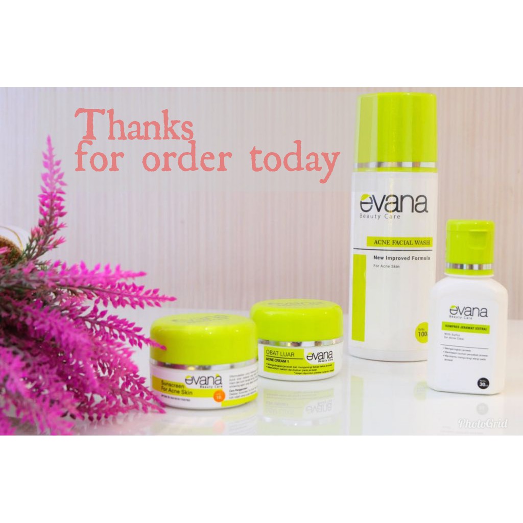 Paket brightening flek 1 EVANA BEAUTY CARE