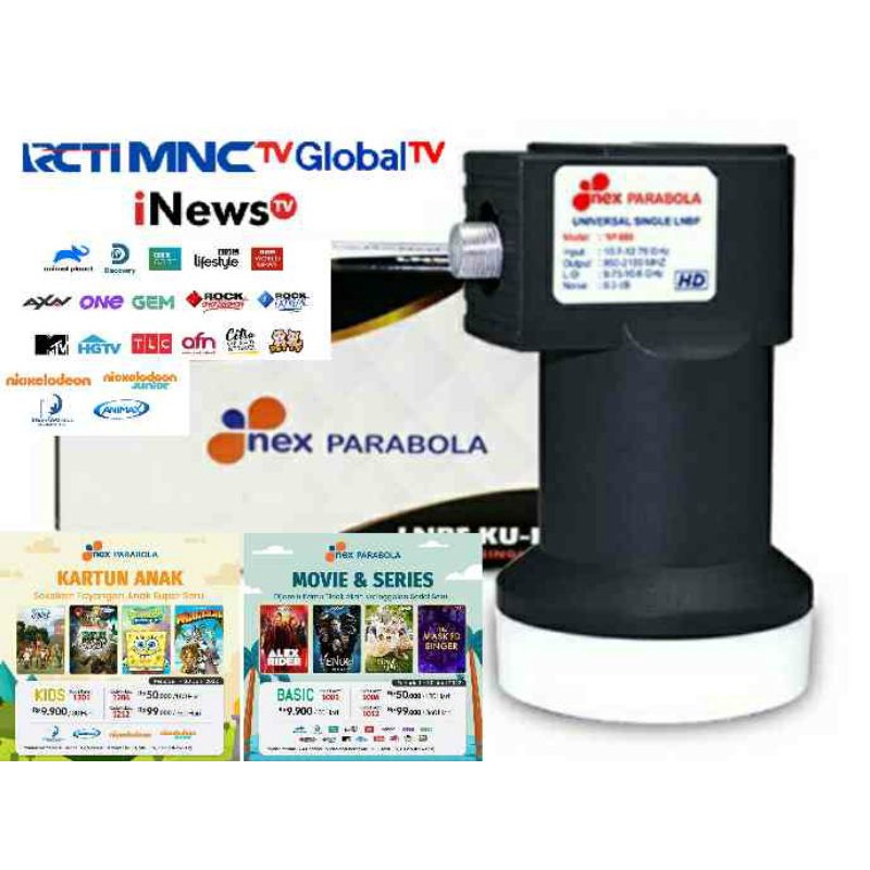 NEX PARABOLA LNB BASIC BUKA MNCGRUP