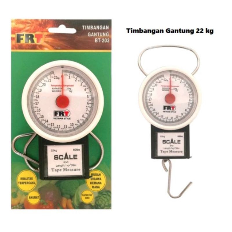 Timbangan Gantung 22 kg Timbangan Mini Gantung FRT Timbangan
