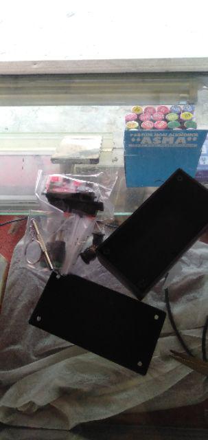 Box Hitam Plastik Type B 60x120x42 Mm