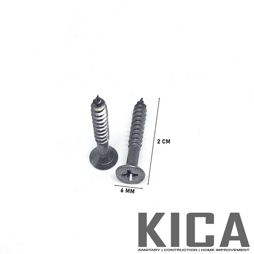 SKRUP KAYU / SEKRUP KAYU / SKRUP PLUS 3/4 X 6 / SKRUP KAYU 2 CM