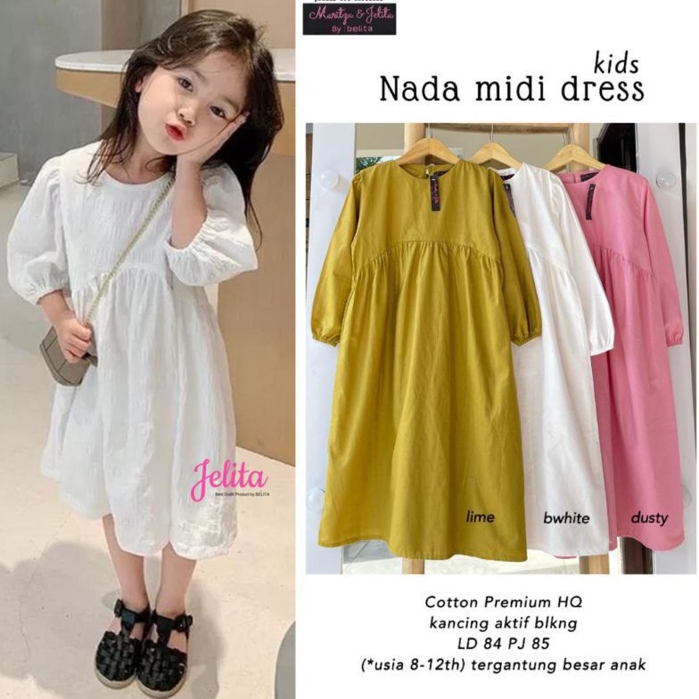 Nada midi dress kids