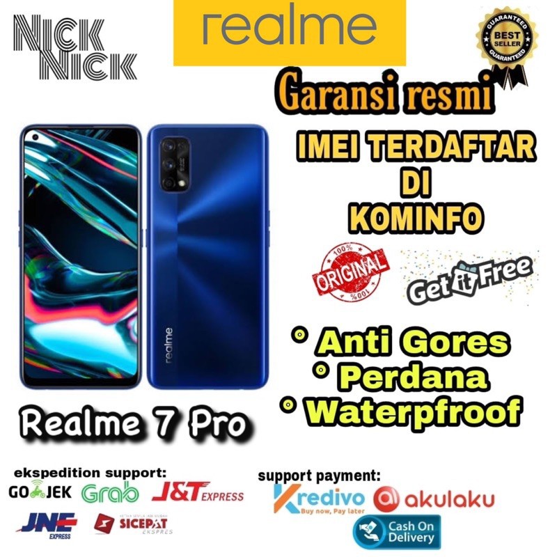 PROMO Cuci Gudang HP Realme 7 Pro 8/128 Garansi Resmi