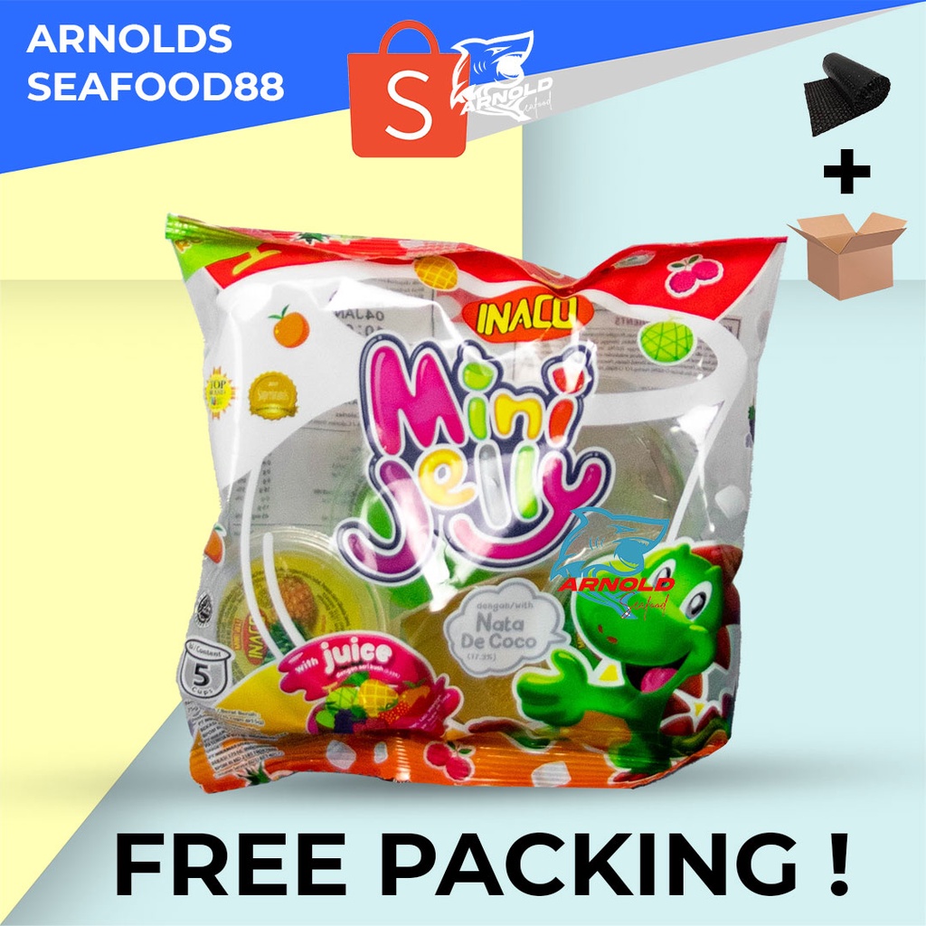 Ager Inaco Mini Jelly 75 gr ( 1 Bungkus Isi 5 ) / Ager Ager Mini Jelly