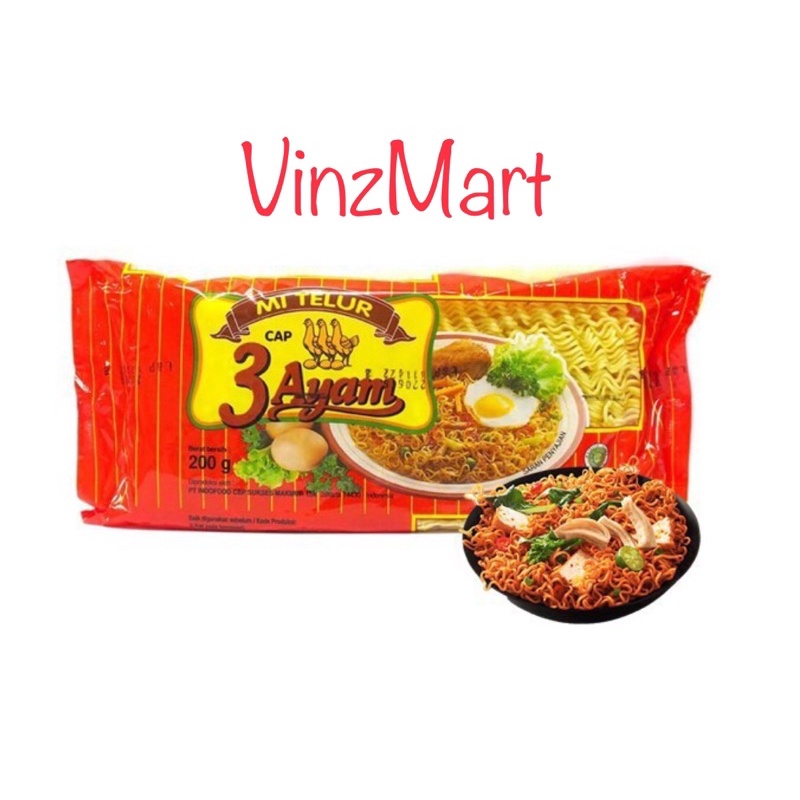

mie telur cap 3 ayam