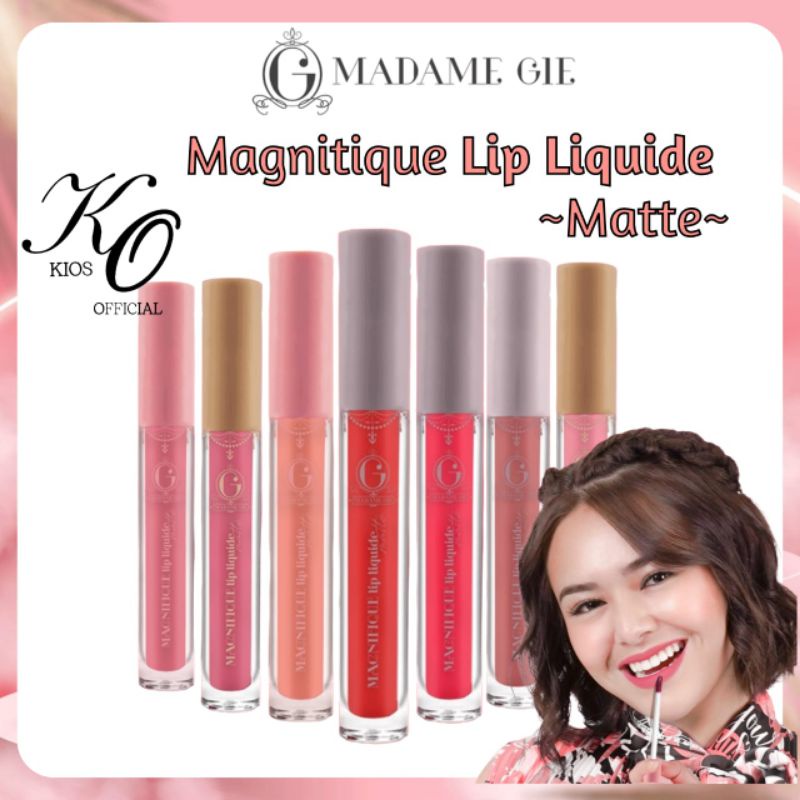Madame Gie Magnifique Lip Liquide Matte Classic &amp; Nude Series