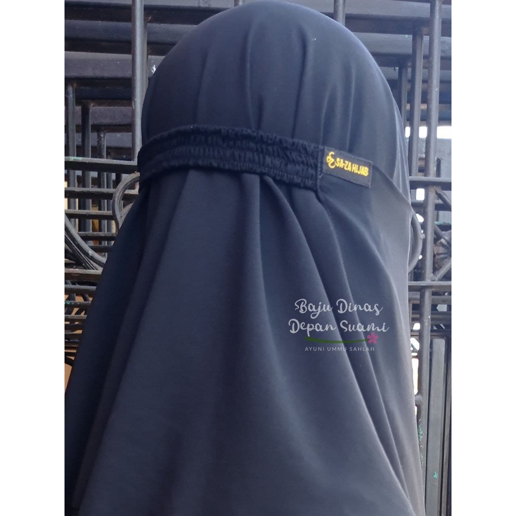 Cadar tali karet_SAZA Bahan Siffon Silk ARAB BDDS