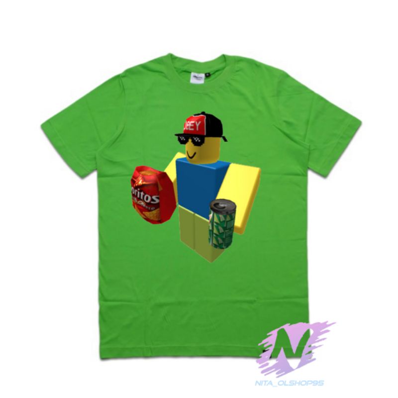 kaos anak roblok minicraft baju roblox