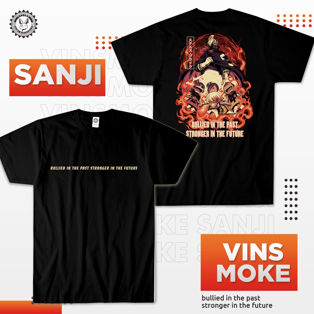 Kaos Baju Tshirt Anime One Piece Sanji Superhero
