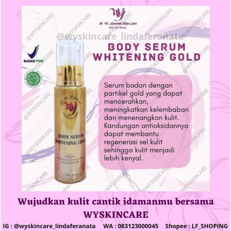 Body Serum Whitening Gold