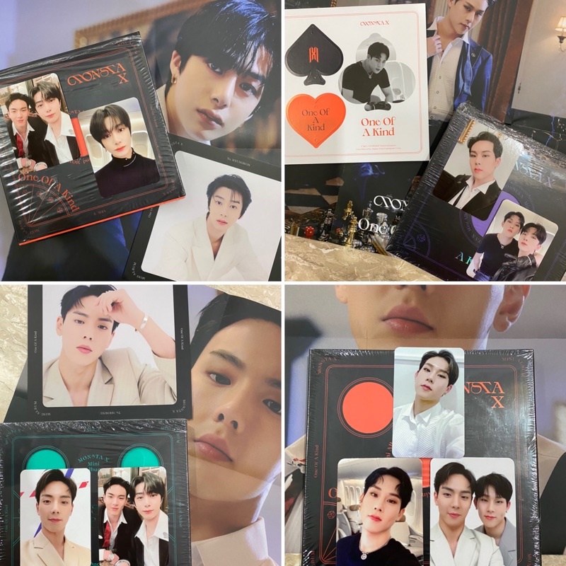 Monsta x One Of A Kind OOAK Mini Album Set Full Version IM Shownu Joohoney Changkyun Hyungwon Set