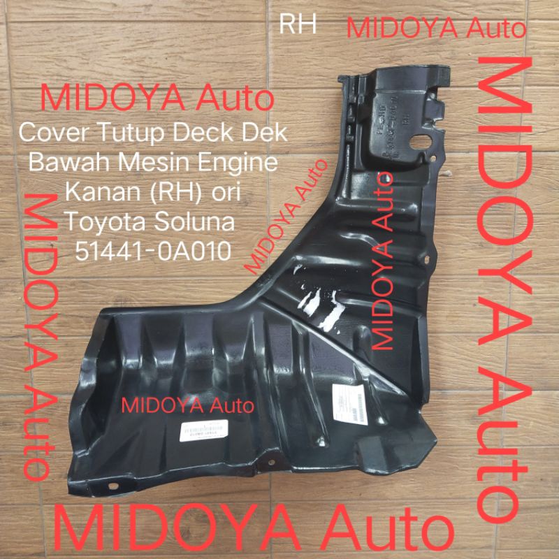 Cover Tutup Deck Dek Bawah Mesin Engine Toyota Soluna ori