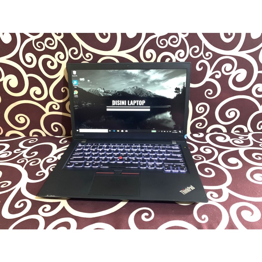 Ultrabook Thinkpad T470s Touch Core i7 6600U Ram 20gb SSD Slim Murah