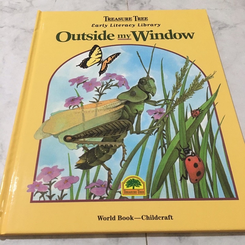 childcraft outside my window rare English storybook story book for children buku cerita anak langka 