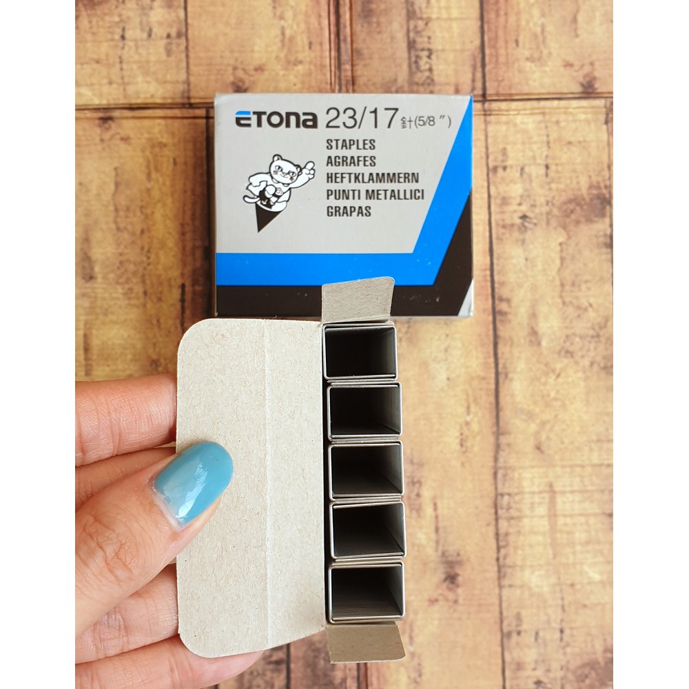 1Pack Kecil Isi Staples Etona 23/17 - Isi Staples Jilid Etona 2317