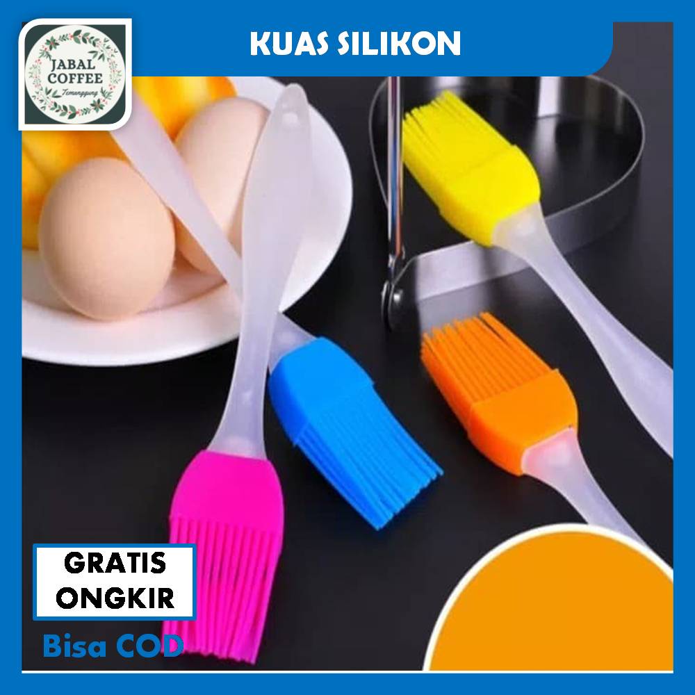 Kuas Kue Serbaguna / Kuas Mentega Silikon / Kuas Roti Silicon / Food Brush Silicon J55