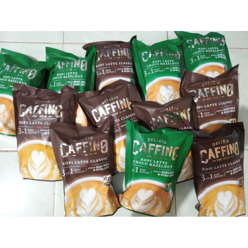 

Delizio Caffino Kopi Latte isi 10sachets