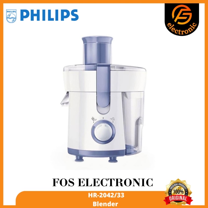 PHILIPS BLENDER SERIES 3000 [1 L/290 W] HR2042/33 + 2 JAR -100% ORI