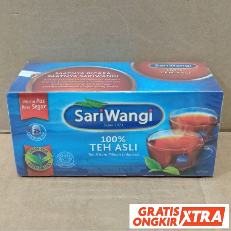 

SARIWANGI TEH CELUP ISI 25PCS