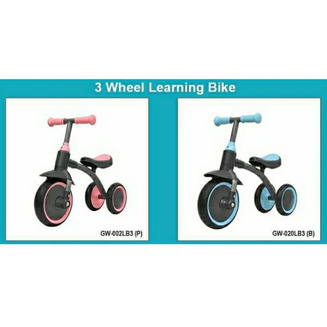 3 wheel balance bike