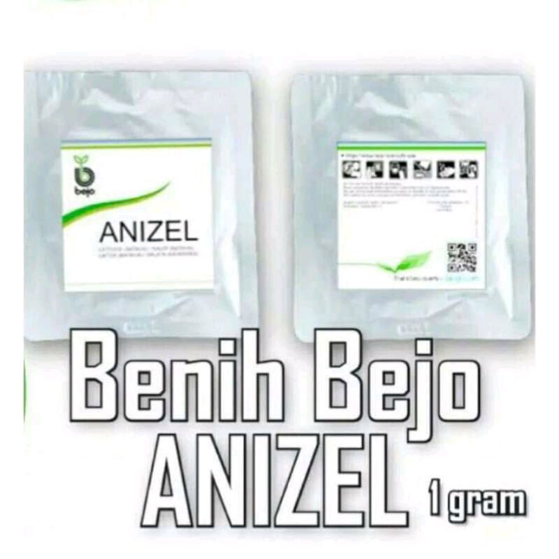 Benih/Biji/Selada/Bejo/ANIZEL kemasan 1gr